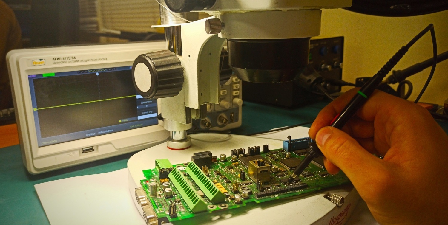 Диагностика плат управления 